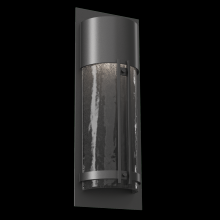 Hammerton ODB0054-19-AG-SG-L2 - Outdoor Half Round Cover Sconce - 19-Inch