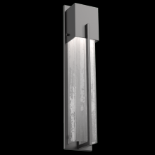 Hammerton ODB0055-16-AG-SG-G1 - Outdoor Square Cover Sconce - 16-Inch