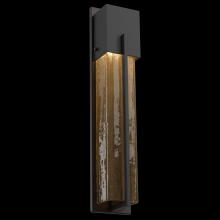 Hammerton ODB0055-23-TB-BG-L2 - Outdoor Square Cover Sconce - 23-Inch