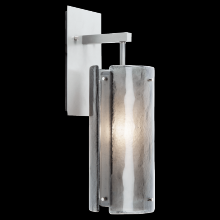 Hammerton IDB0044-18-BB-SG-E2 - Textured Glass Sconce - 18-Inch