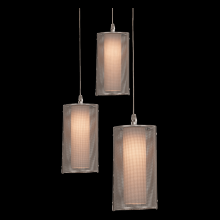 Hammerton CHB0019-05-GP-F-C01-L1 - Uptown Mesh Round 5pc Multi-Pendant