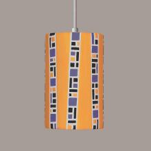 A-19 PM20310-SY-BCC - Ladders Pendant Sunflower Yellow (Black Cord & Canopy)