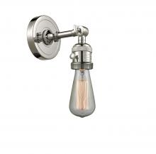 Innovations Lighting 203SW-PN-LED - Bare Bulb - 1 Light - 5 inch - Polished Nickel - Adjustable Sconce