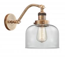 Innovations Lighting 515-1W-BB-G72 - Bell - 1 Light - 8 inch - Brushed Brass - Adjustable Sconce