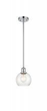 Innovations Lighting 516-1S-PC-G124-6 - Athens - 1 Light - 6 inch - Polished Chrome - Mini Pendant