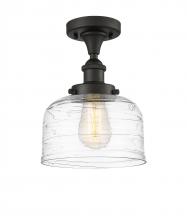 Innovations Lighting 916-1C-OB-G713-LED - Bell - 1 Light - 8 inch - Oil Rubbed Bronze - Semi-Flush Mount