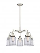 Innovations Lighting 916-5CR-SN-G182 - Canton - 5 Light - 25 inch - Satin Nickel - Chandelier